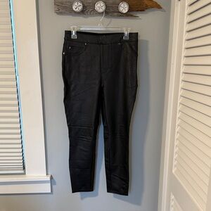 Faux Leather Black Spanx M